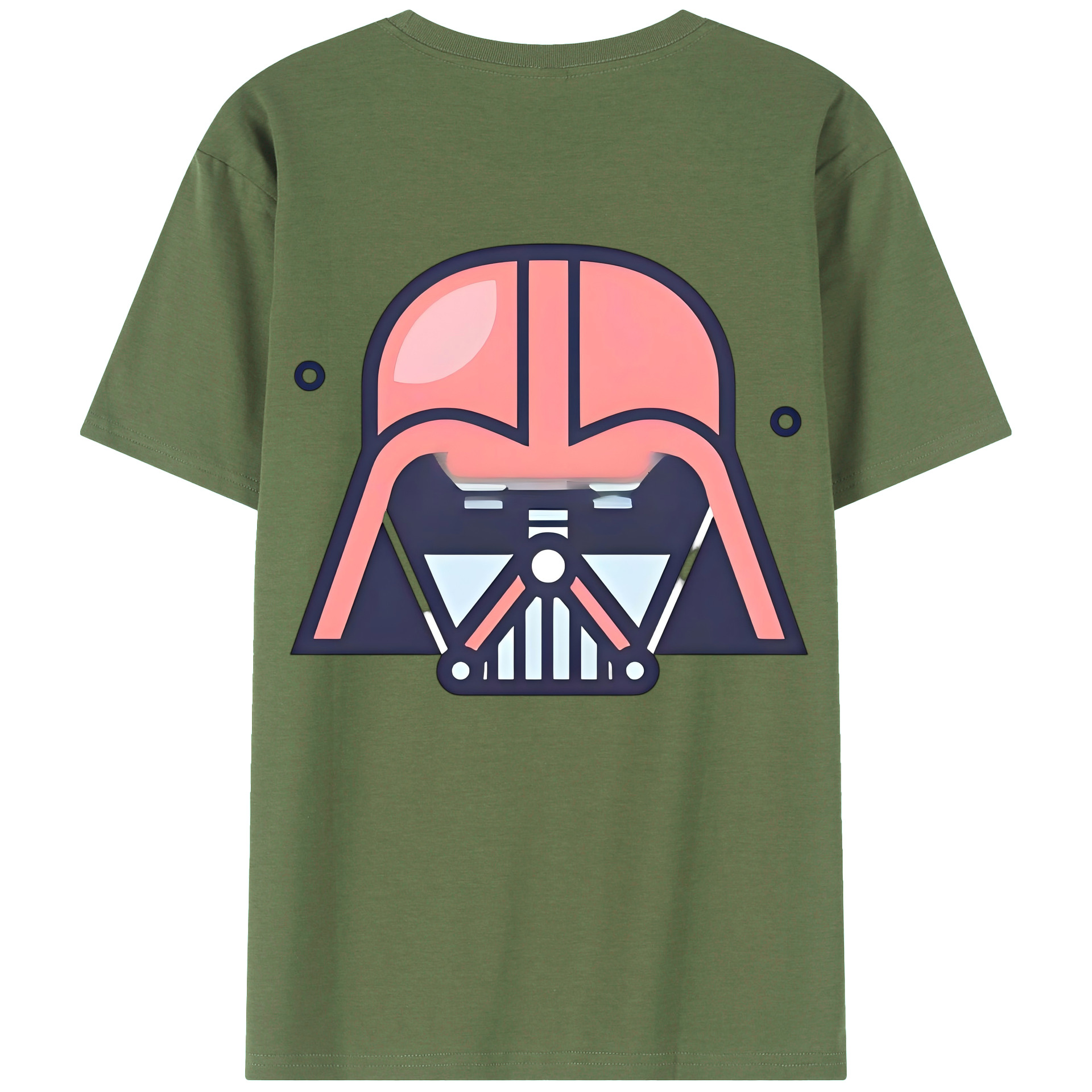 （画像用） スター・ウォーズ Star Wars 綿100％ メンズ半袖Tシャツ（バックプリント） 通気性